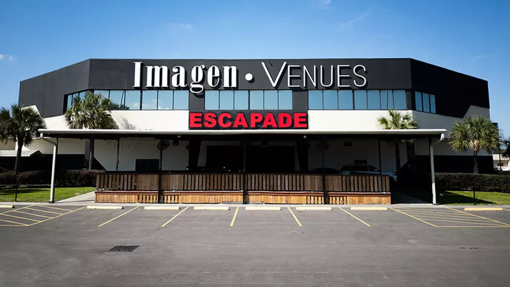 Elegant event venue at Escapade Event Center, offering customizable spaces for corporate functions and private events.